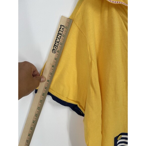 The Quacker Factory Hooded Nautical Short Sleeve Boat Sailor Summer Anchor 3X - Picture 9 of 12